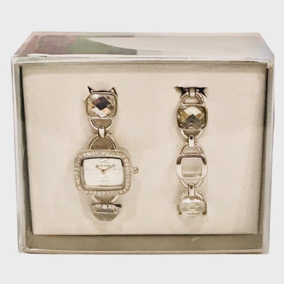 DANIEL DAVID COLLECTION Watch & Bracelet Set (NWOT) - Picture 1 of 4